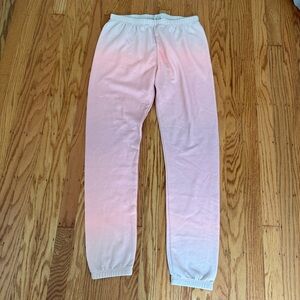 NWT Wildfox Knox Jogger Guava Ombré Size S